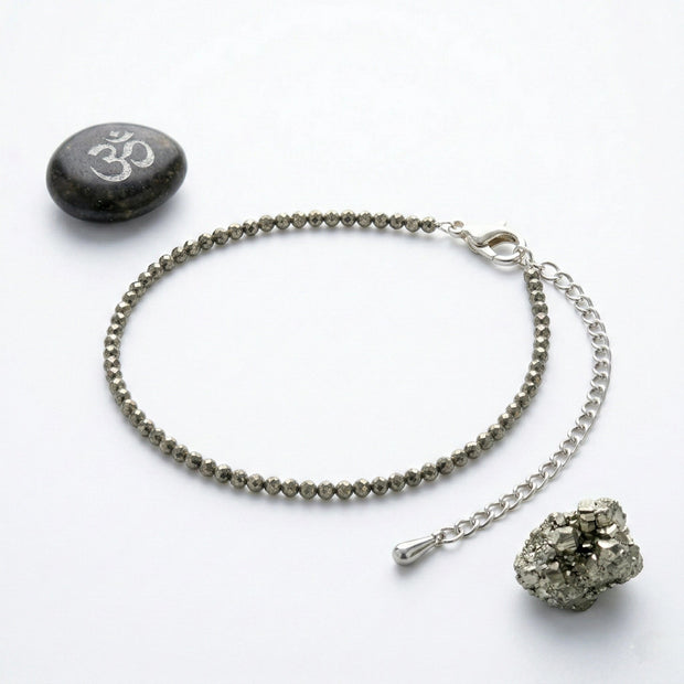 Pyrite Anklet [1 Pc] - Aditya Kundali