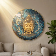 Pyrite Buddha Frame - Aditya Kundali