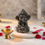 Pyrite Ganesh Statute - Symbol of Prosperity, Protection & Success - Aditya Kundali