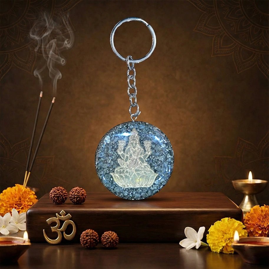 Pyrite Laxmi Keychain - Aditya Kundali