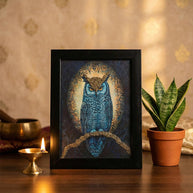 Pyrite Owl Frame - Aditya Kundali