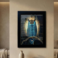 Pyrite Owl Frame - Aditya Kundali