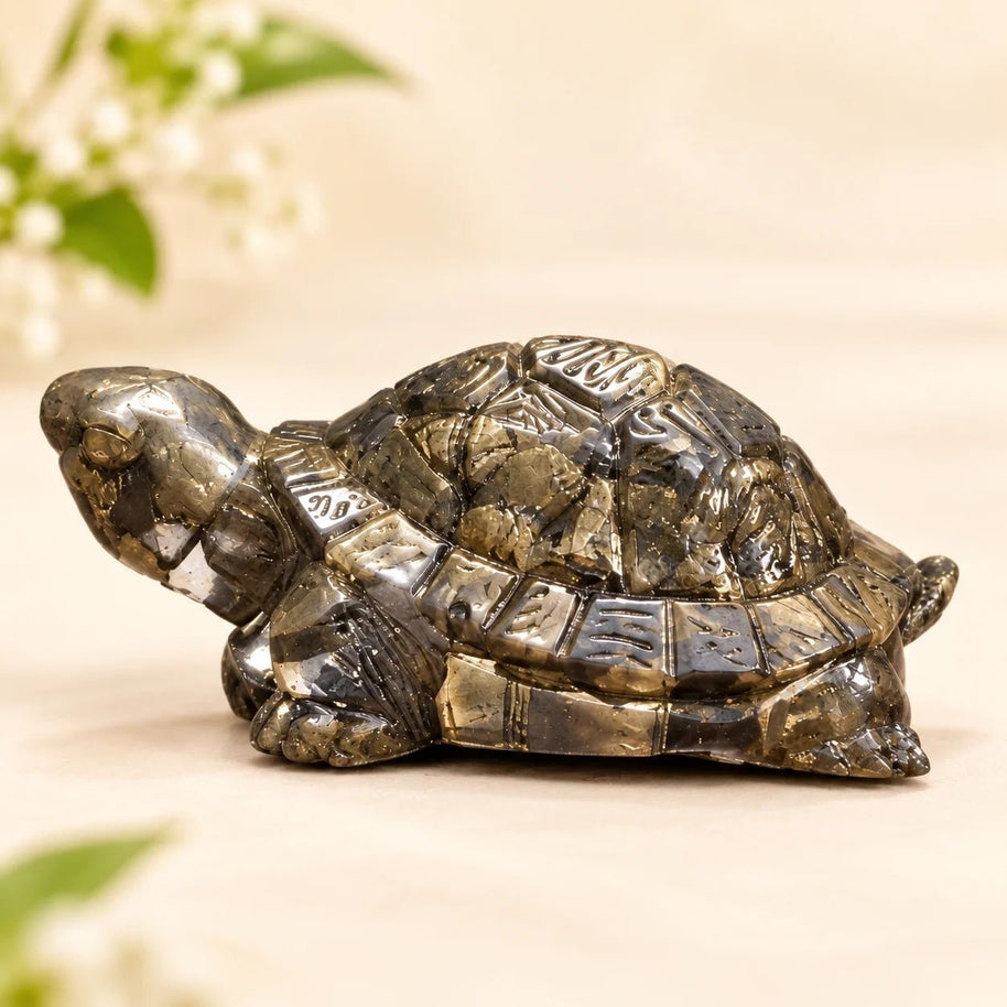 Pyrite Turtle - Aditya Kundali