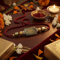 Pyrite Zibu Symbol Rakhi - Aditya Kundali