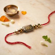 Pyrite Zibu Symbol Rakhi - Aditya Kundali