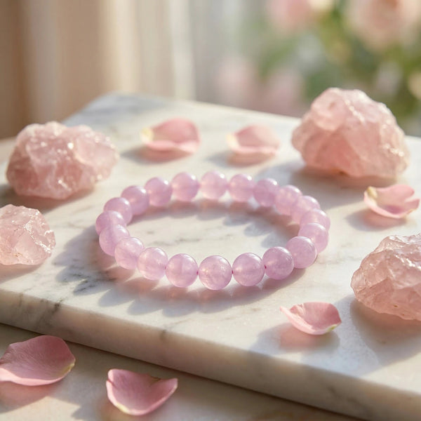 Rose Quartz Bracelet - Aditya Kundali