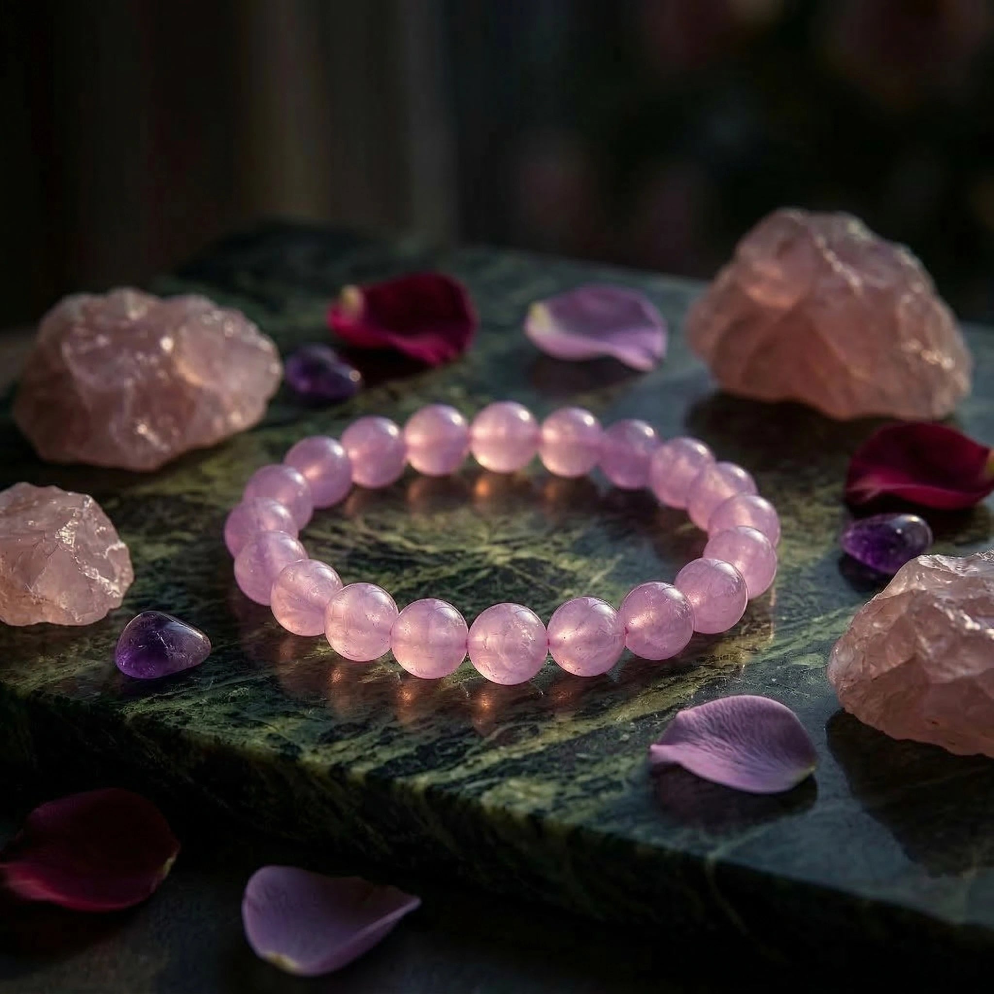 Rose Quartz Bracelet - Aditya Kundali