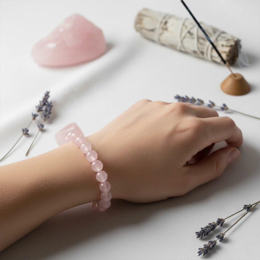 Rose Quartz Bracelet - Aditya Kundali