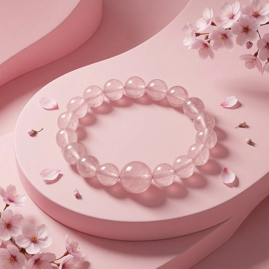 Rose Quartz Bracelet - Aditya Kundali