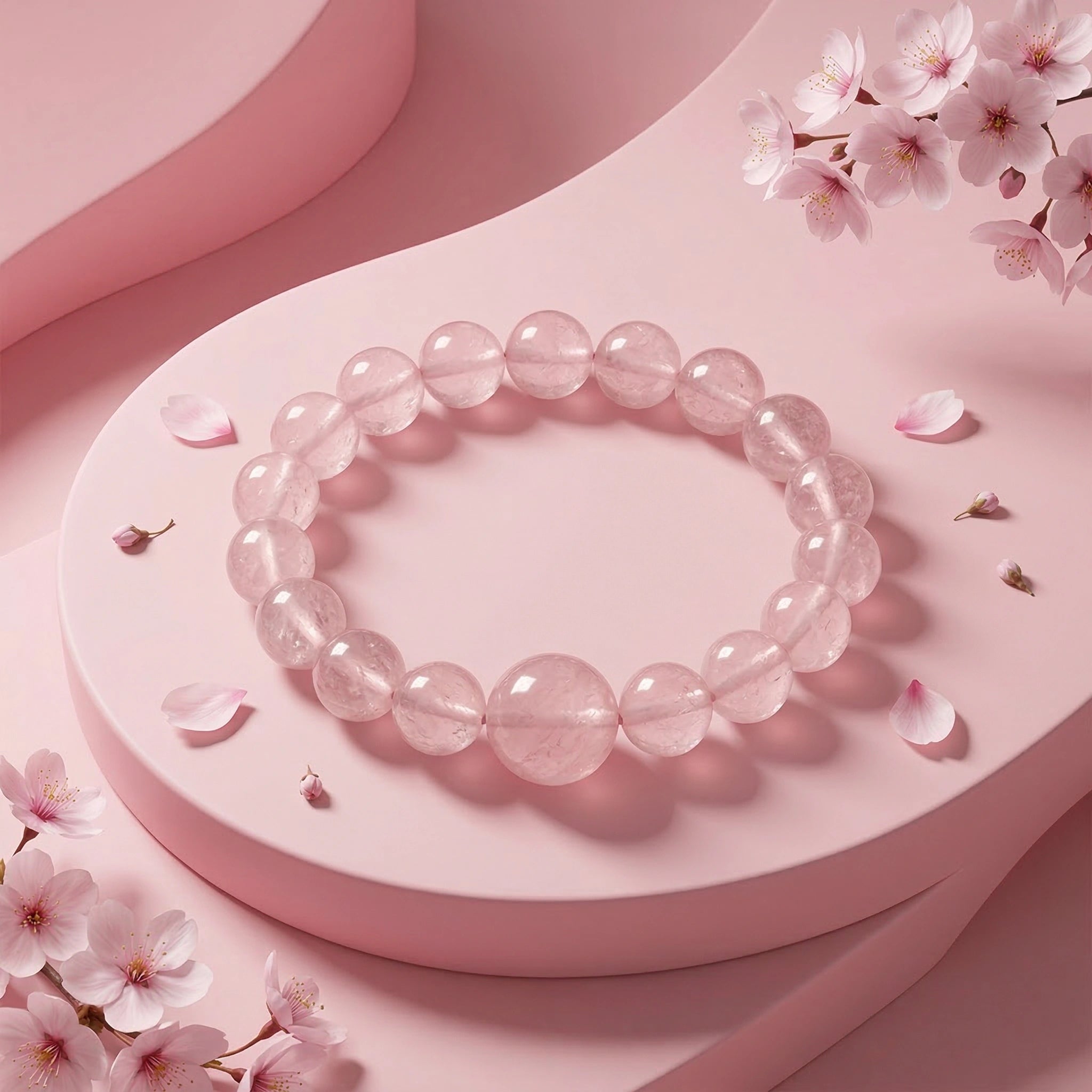 Rose Quartz Bracelet - Aditya Kundali
