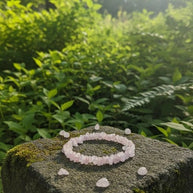 Rose Quartz Chip Bracelet - Aditya Kundali