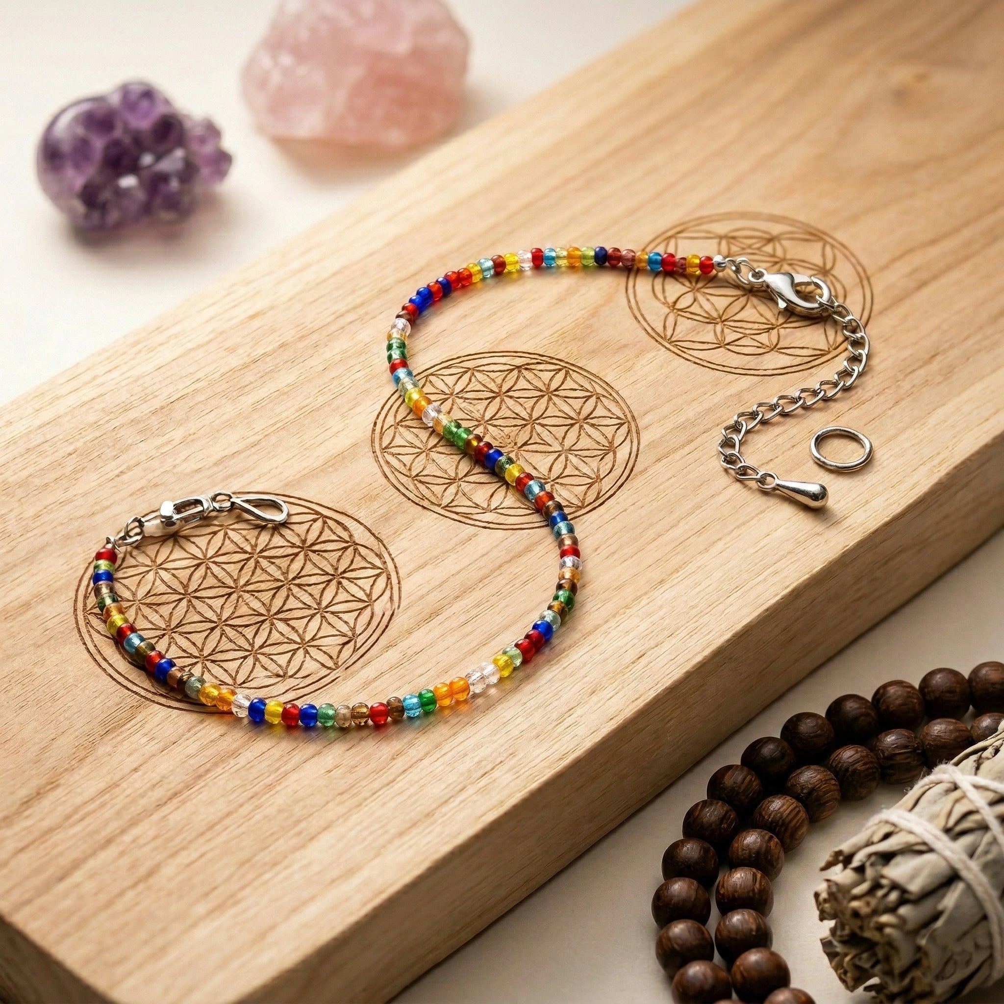 Seven Chakra Anklet [1 Pc] - Aditya Kundali
