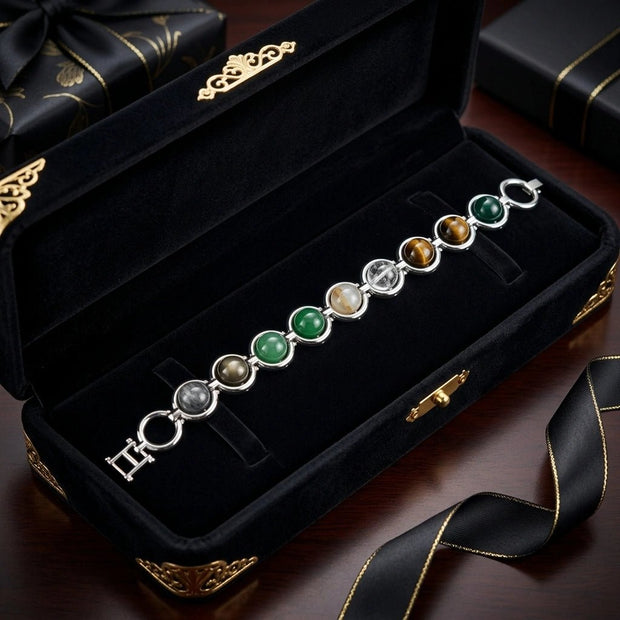 Seven Chakra Link Bracelet - Aditya Kundali