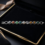 Seven Chakra Link Bracelet - Aditya Kundali