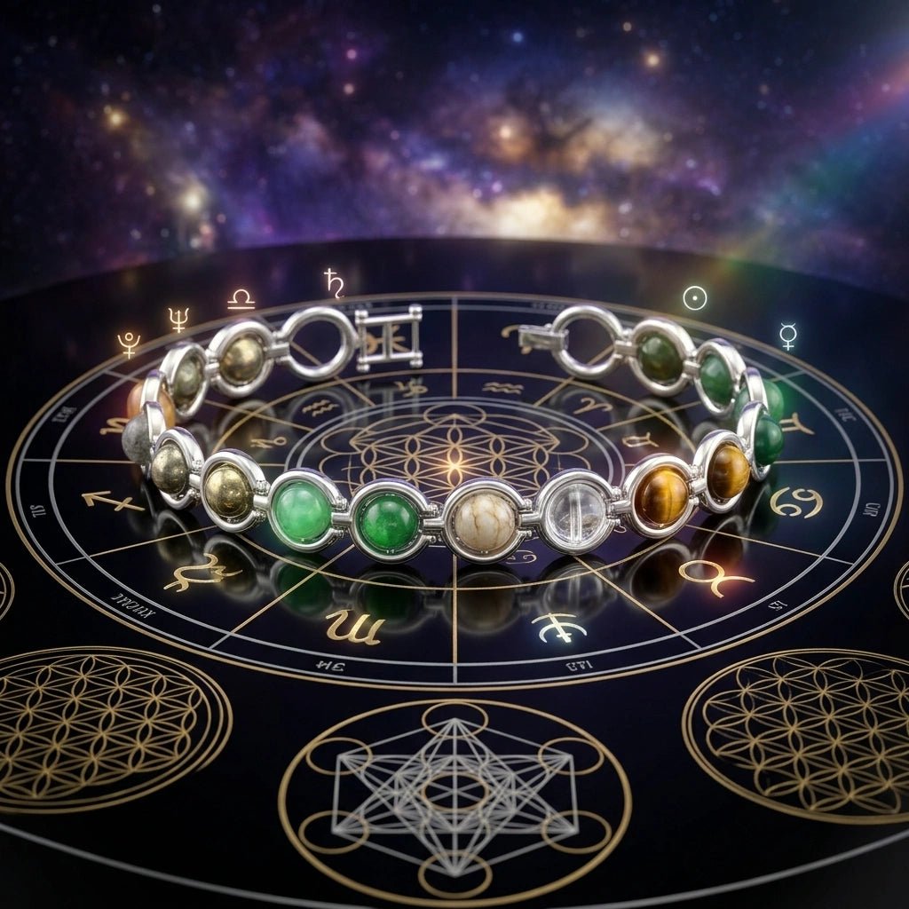 Seven Chakra Link Bracelet - Aditya Kundali