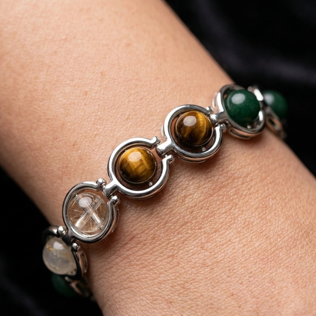 Seven Chakra Link Bracelet - Aditya Kundali