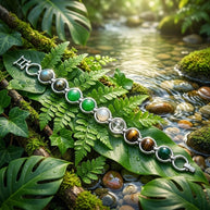 Seven Chakra Link Bracelet - Aditya Kundali