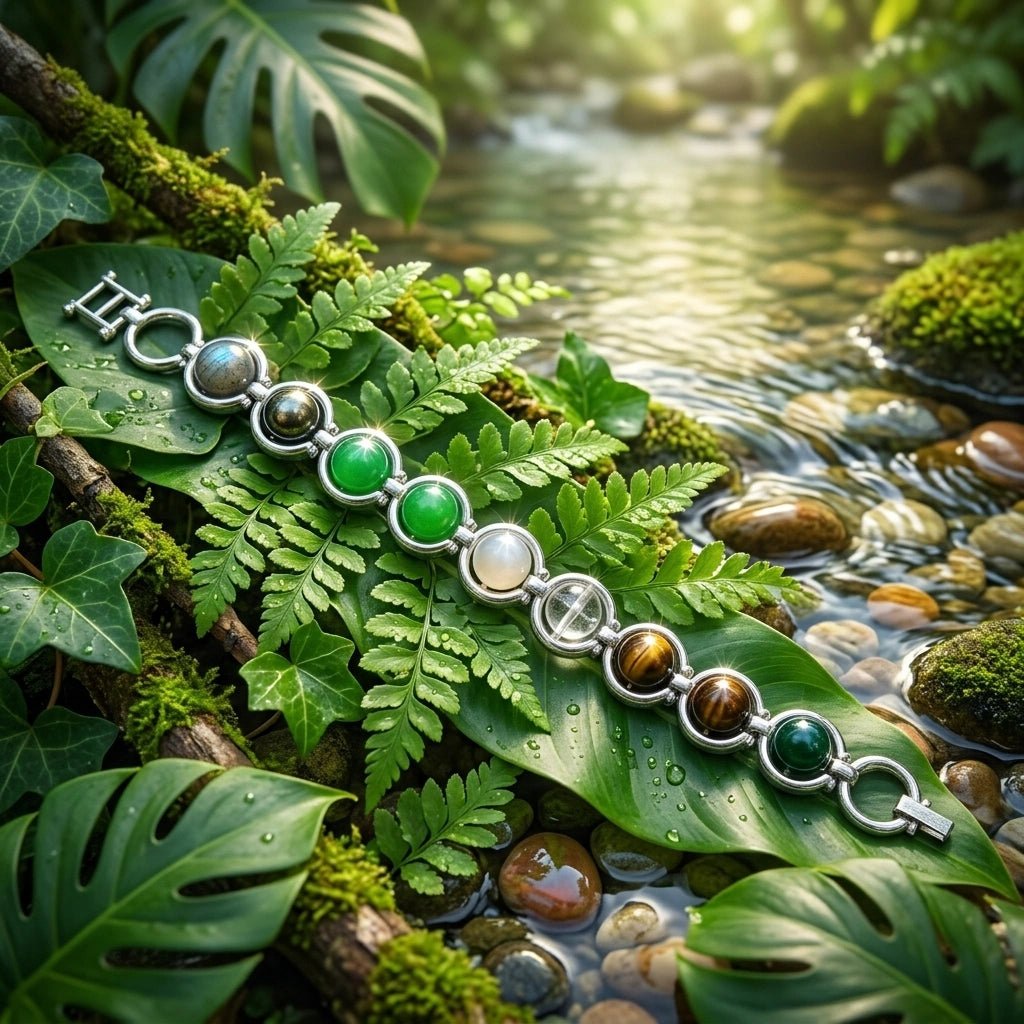 Seven Chakra Link Bracelet - Aditya Kundali