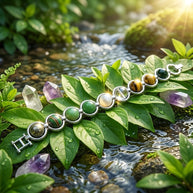 Seven Chakra Link Bracelet - Aditya Kundali