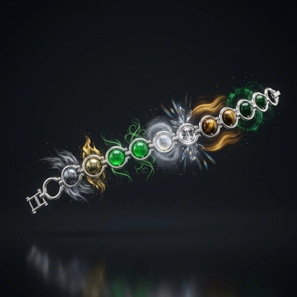 Seven Chakra Link Bracelet - Aditya Kundali