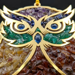 Seven Chakra Owl - Aditya Kundali