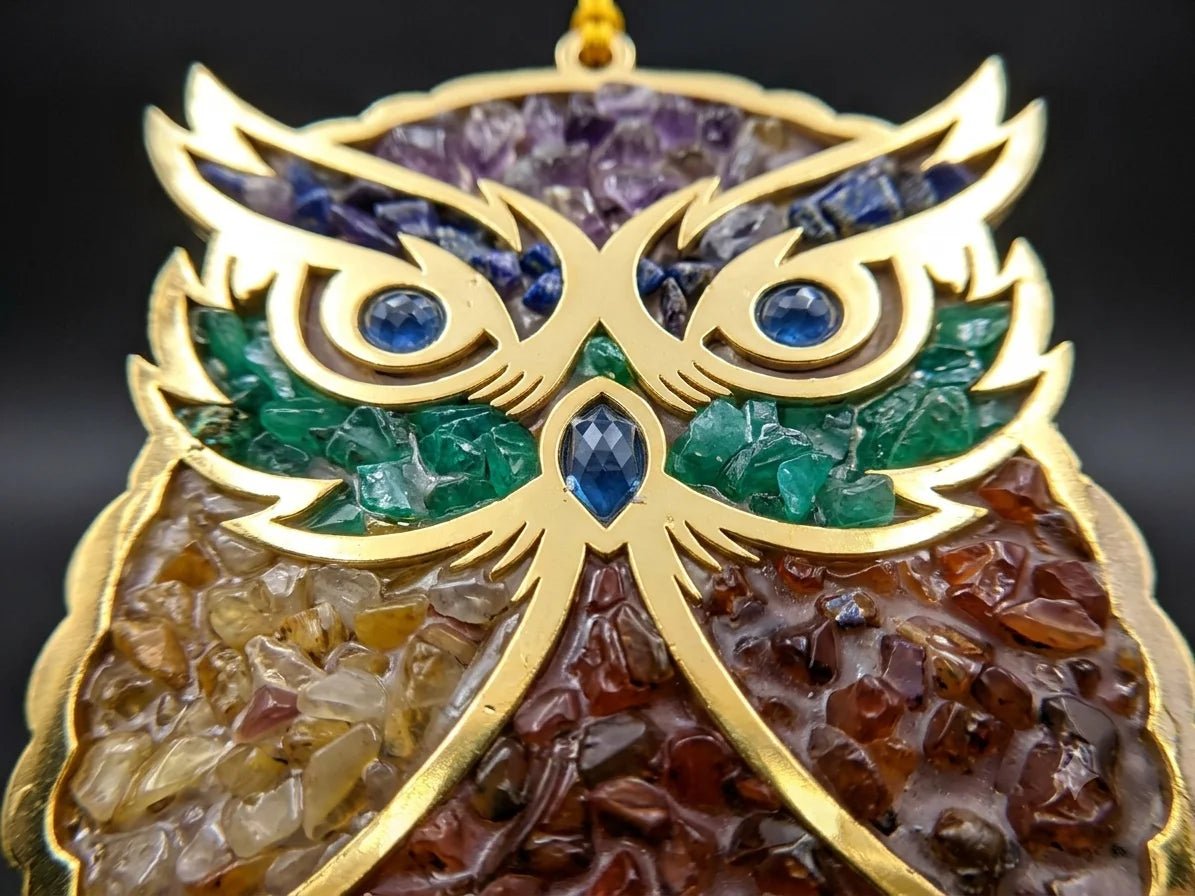 Seven Chakra Owl - Aditya Kundali