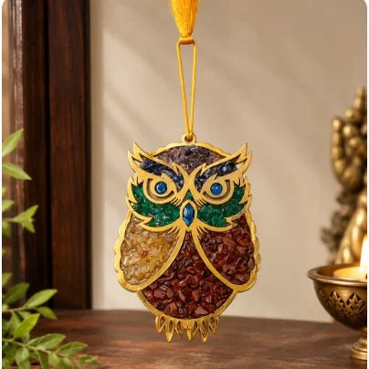 Seven Chakra Owl - Aditya Kundali