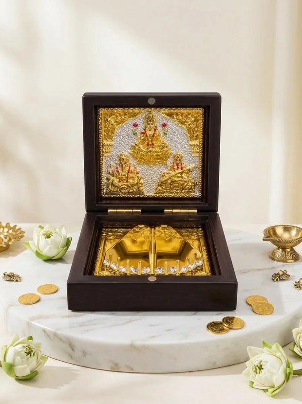Shri Laxmi Ganesh Saraswati Charan Paduka - Aditya Kundali