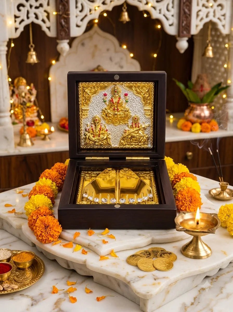 Shri Laxmi Ganesh Saraswati Charan Paduka - Aditya Kundali