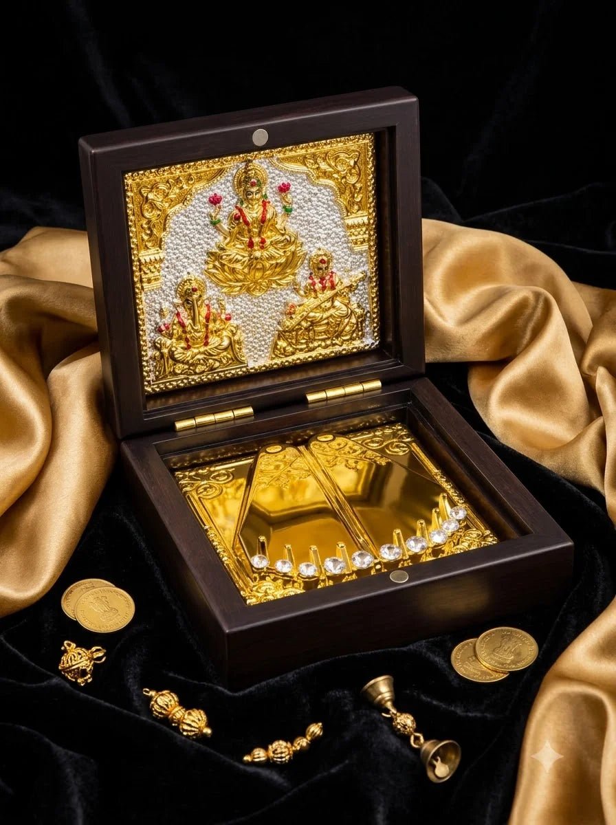Shri Laxmi Ganesh Saraswati Charan Paduka - Aditya Kundali