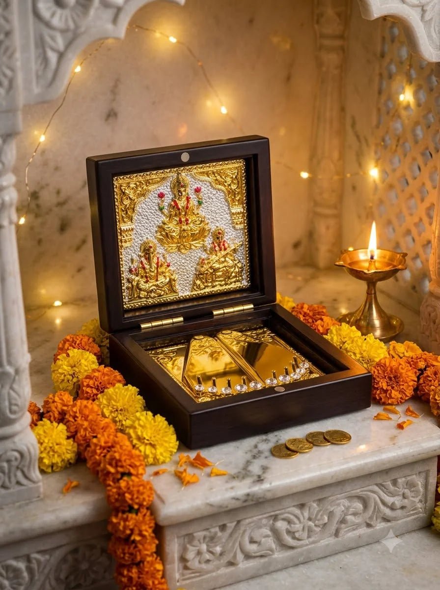 Shri Laxmi Ganesh Saraswati Charan Paduka - Aditya Kundali