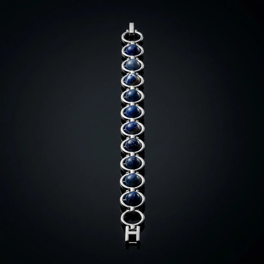 Sodalite Link Bracelet - Aditya Kundali