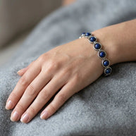 Sodalite Link Bracelet - Aditya Kundali