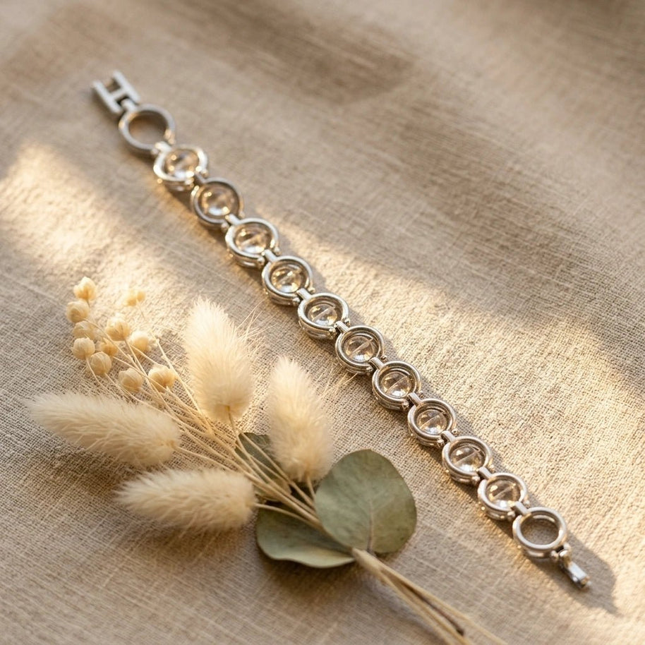 Sphatik Link Bracelet - Aditya Kundali