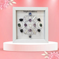 Triple Goddess Frame - Aditya Kundali