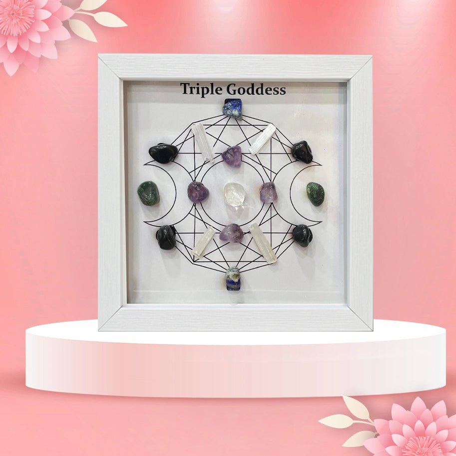 Triple Goddess Frame - Aditya Kundali