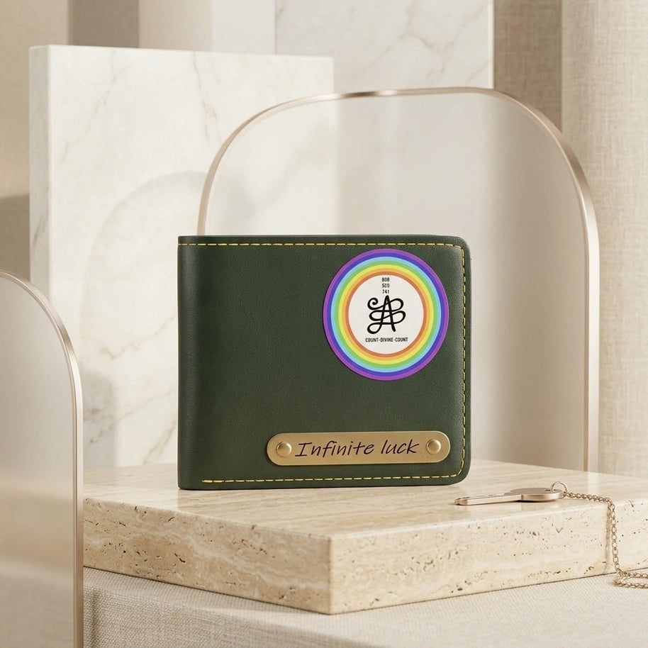 Zibu Angelic Symbol Wallet for Men - Aditya Kundali